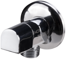 Nickel-Plated Angle Valve with Ceramic Headwork ESP