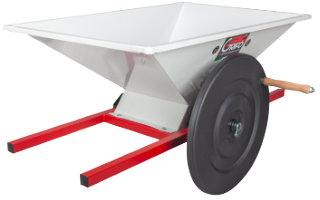 Large Grape Crusher - Manual, with Enameled Hopper 950 X 600 mm PG