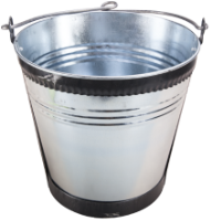 Galvanized Well Bucket