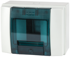 Surface-Mounted Sealed Modular Enclosure Mini 1Rx4 Modules