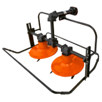 Double Rotary Mower for Motocultivator RM2000 EvoTools®.