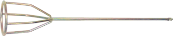 Straight SDS Mixing Paddle, Zinc-Plated