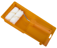 Mini Acrylic Roller, Yellow Pile with Tray and Refill EvoTools®