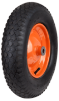Pneumatic Wheelbarrow Wheel with Metal Rim / M: 3.50-8; Lb[mm]: 103; T: P