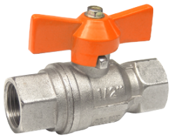 Butterfly Ball Valve PN40 F-F / D[inch]: 1