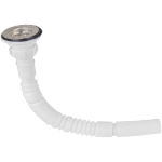 Flexible Sink Siphon with Waste