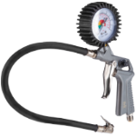 Tire Inflating Gun with Manometer and Coupling