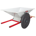 Small Grape Crusher - Manual, with Enameled Hopper 800 X 500 mm PP