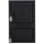 Monobloc Stove Door Romanian Motifs