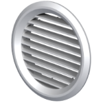 Round Ventilation Grille with Net EvoSanitary®