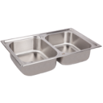 Stainless Steel Sink 2 Basins for Countertop XL-516