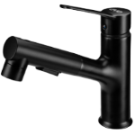 Basin Mixer 3 Functions Black