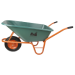 Wheelbarrow P with Plastic Tray and Pneumatic Wheel with Metal Rim