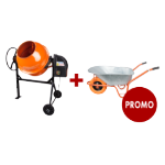 Concrete Mixer EvoTools® + Wheelbarrow PROMO 1+1