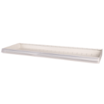 Shelf with Divider for Metal Display 2068