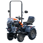 Ride-on power tiller (mini tractor) 4x4 diesel KAMA engine electric start R1200 EvoTools +Plus®