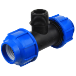 HDPE Tee Male Thread Italy