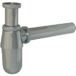Adjustable Sink Siphon, Chrome-Plated