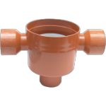 Floor Drain Trap SV 2 Inlets 180° STY602